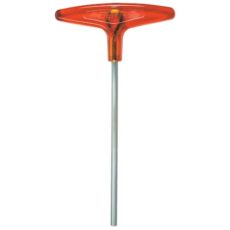 Eight Tool HEX KEY T-HANDLE LONG, 3 X 167MM ORNG 018-3